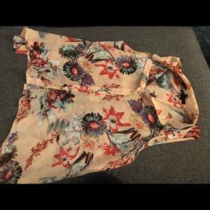 Floral tank top